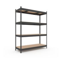 Regál 180x180x50 Metkas, Titan LM, 1200 kg, 4 police, MDF, lakovaný, kovovy