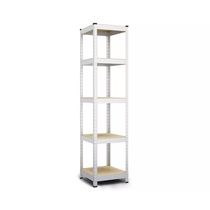 Uzke Regál 180x40x40 Metkas, Budget ZM, 875 kg, 5 políc, MDF, zinkovaný, kovovy