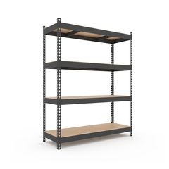 Regál 180x180x50 Metkas, Titan LM, 1200 kg, 4 police, MDF, lakovaný, kovovy