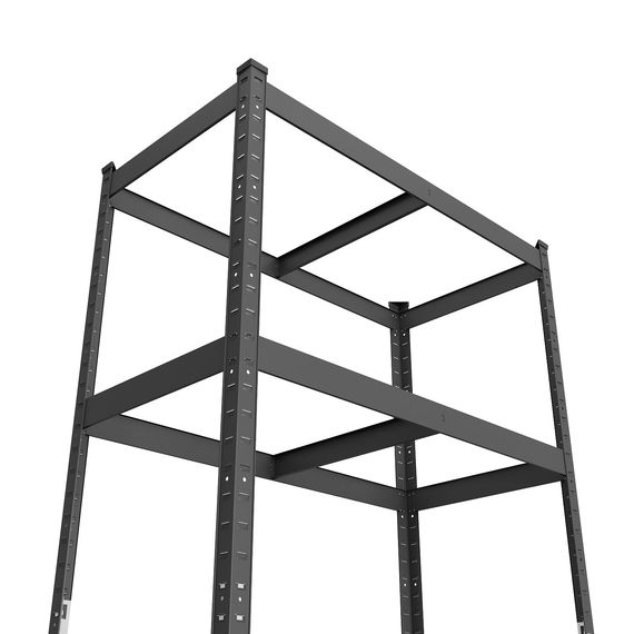 Regál 180x90x30 Metkas, Budget LM, 875 kg, 5 políc, MDF, lakovaný, kovovy, regal 14