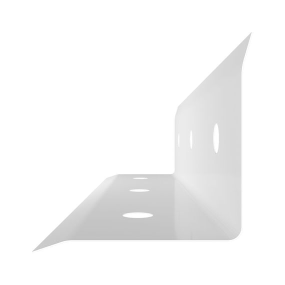 Regál 170x75x30 biely Metkas, REK-2, 175 kg, 5 políc, lakovaný, kovovy, regal 5