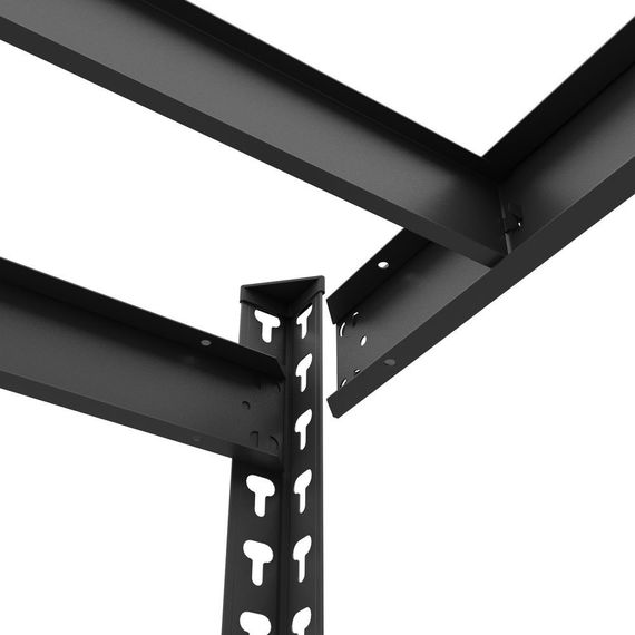 Regál 180x140x50 Metkas, Titan LM, 1200 kg, 4 police, MDF, lakovaný, kovovy, regal 7