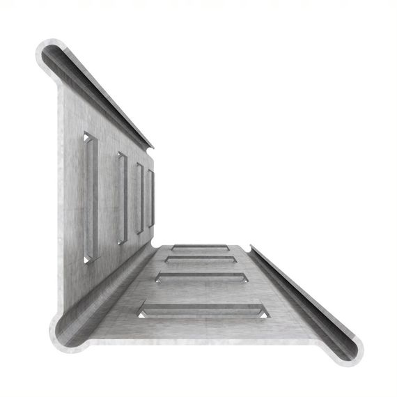 Uzke Regál 180x40x40 Metkas, Budget ZM, 875 kg, 5 políc, MDF, zinkovaný, kovovy, regal 7